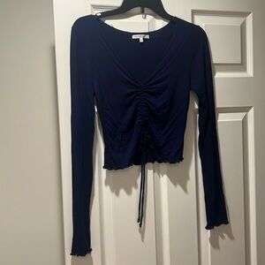 BLUE LONG SLEEVE SHIRT